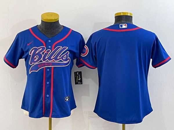 Women's Buffalo Bills Blank Royal With Patch Cool Base Stitched Baseball Jersey,We sell and wholesale Women's Buffalo Bills Blank Royal With Patch Cool Base Stitched Baseball Jersey on line form chian!